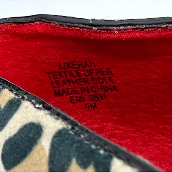 Nine & Co. Kerah leopard Animal Print print pumps Heels Leather Sz 9M - Picture 10 of 11